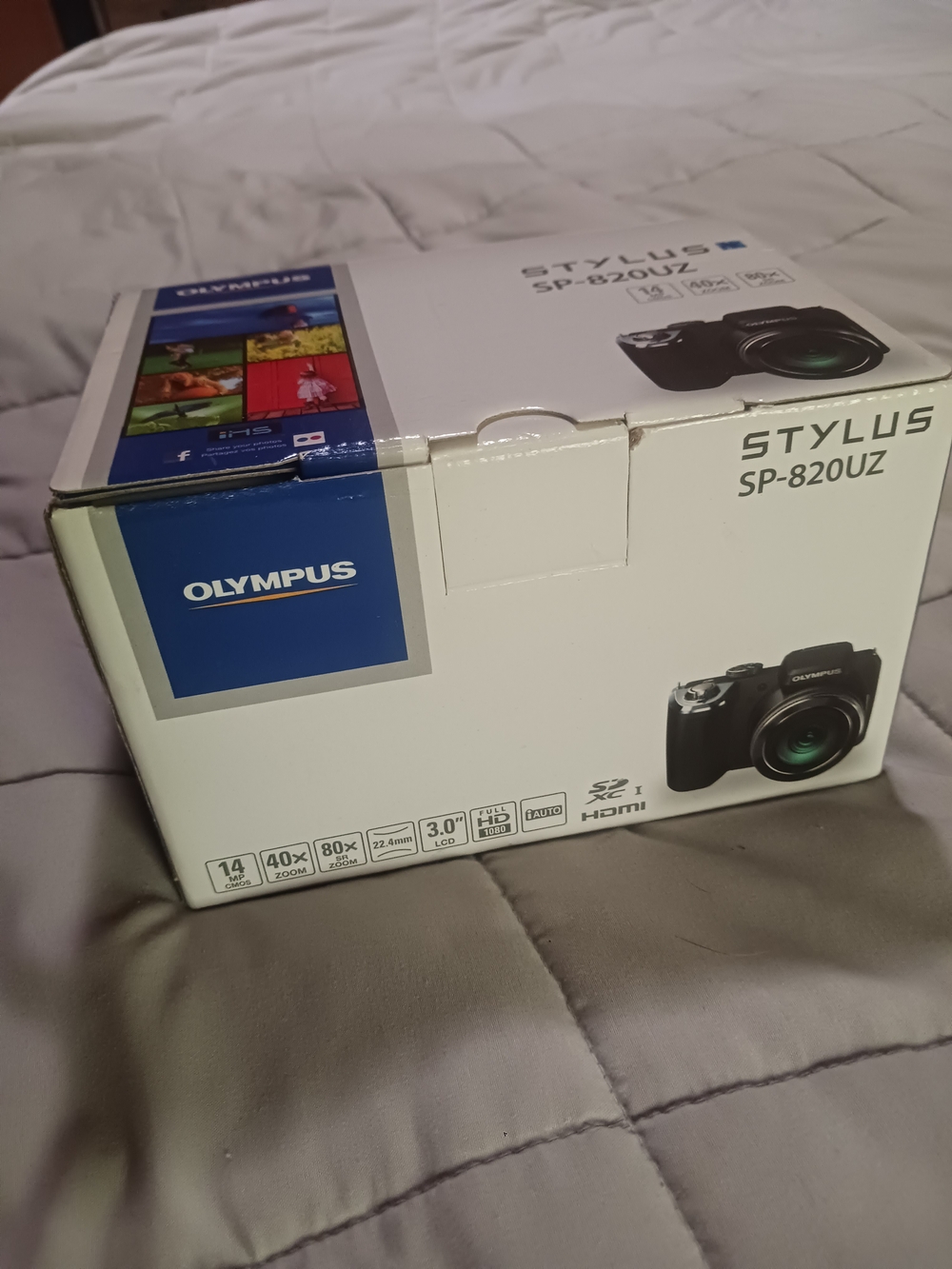 Olympus Stylus SP-820UZ Black Compact Digital Camera